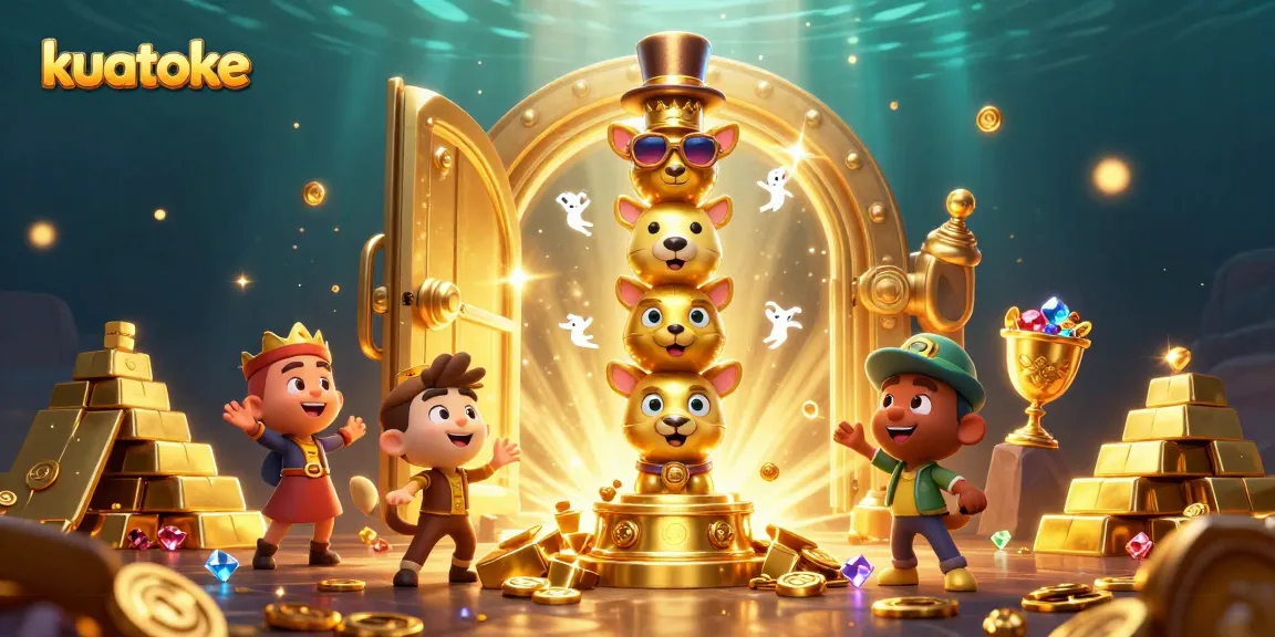 Kuatoke brings vibrant energy to immersive casino experiences with dazzling treasures and a lively totem.